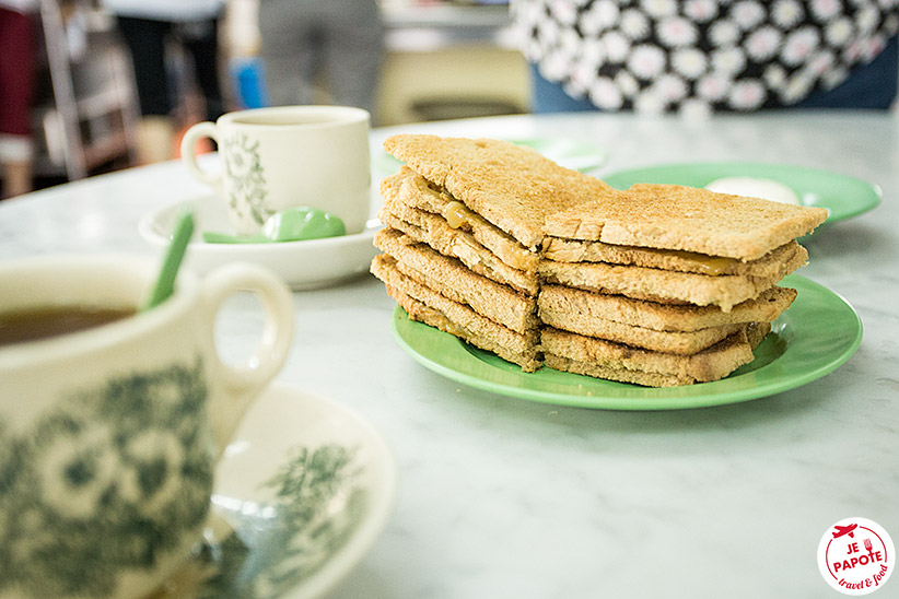 Kaya toast