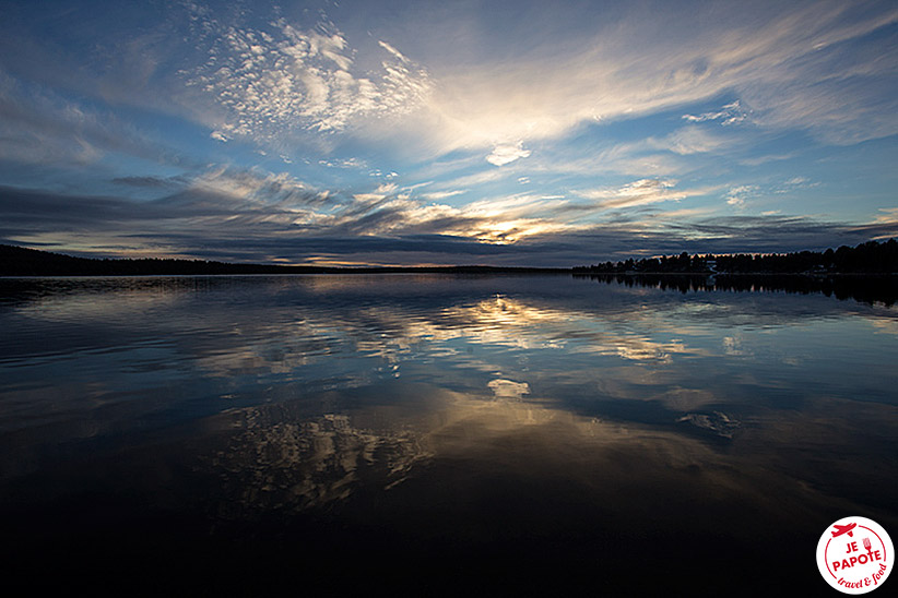 Lac en Laponie
