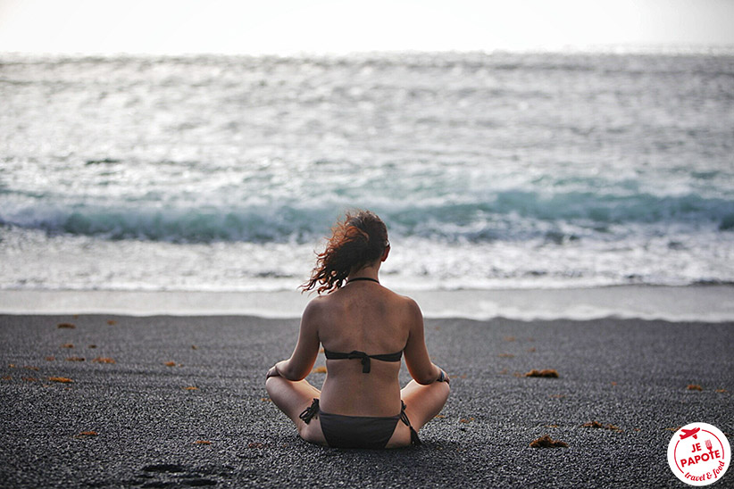 Plage volcanique Lanzarote