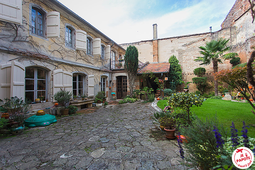 jardin caché Agen