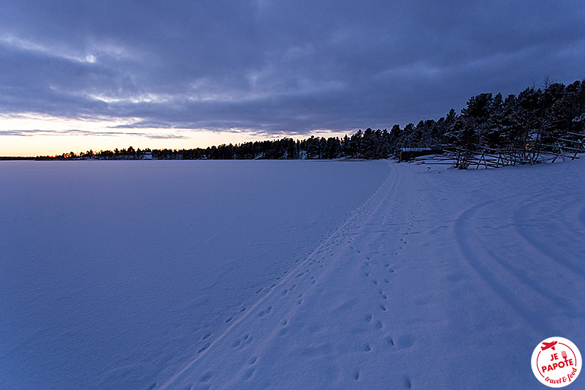 Lac Enontekio novembre