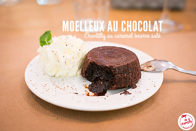 Moelleux Au Chocolat Et Chantilly Au Caramel Beurre Salé