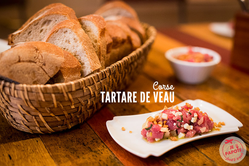 Tartare de veau Corse