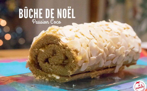 Bûche de Noël Passion Coco
