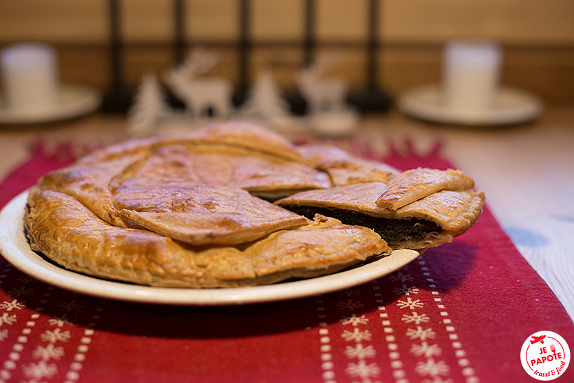 Galette chocolat coco