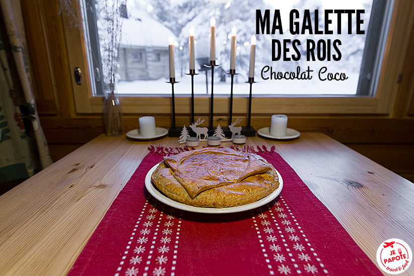 Galette des rois chocolat coco