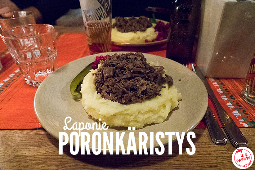Poronkäristys, le plat traditionnel de Laponie