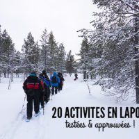Activités Laponie
