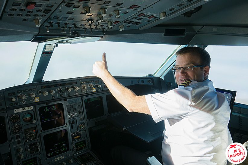 pilote air transat