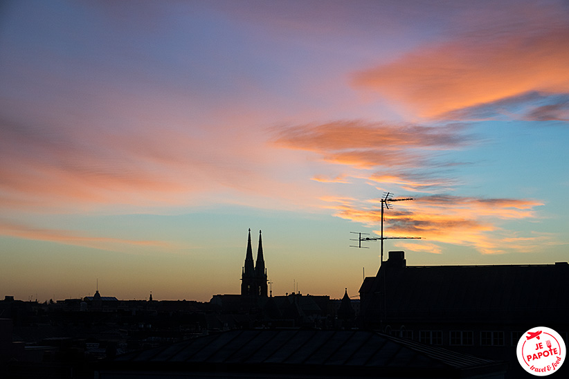 Vue Helsinki depuis l'hôtel