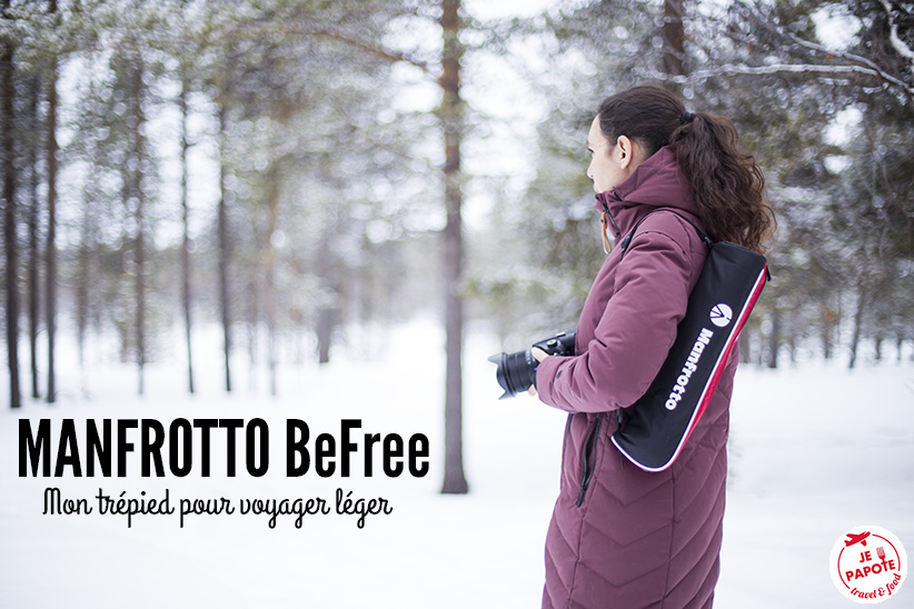 Manfrotto Befree : nouveau trépied compact et léger pour le voyage