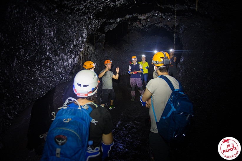 visiter tunnel de lave