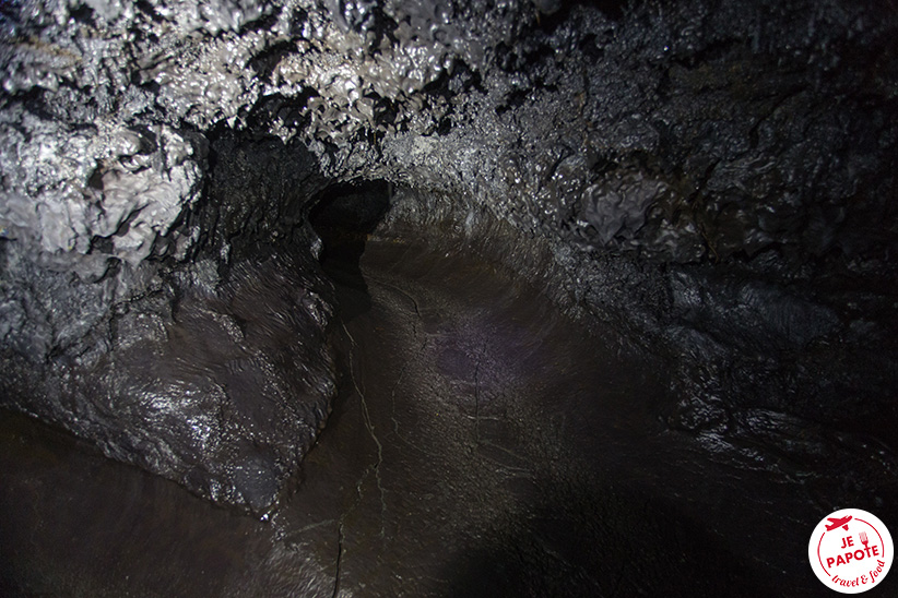 tunnels de lave