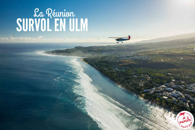 Survol en ULM La Réunion