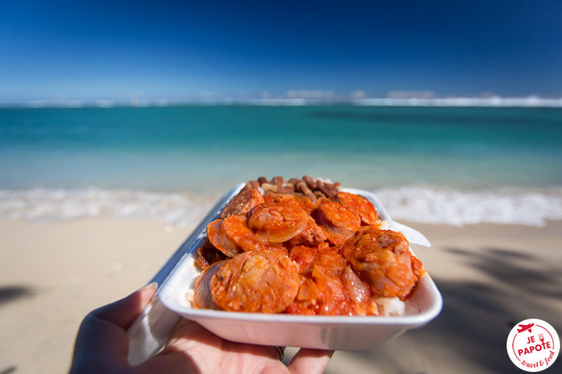 rougail saucisse la reunion