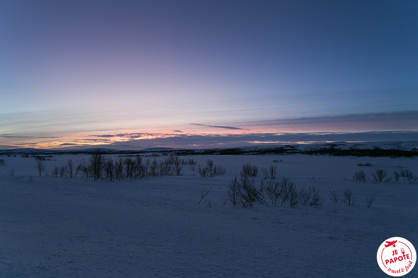 nuorgam nuit polaire