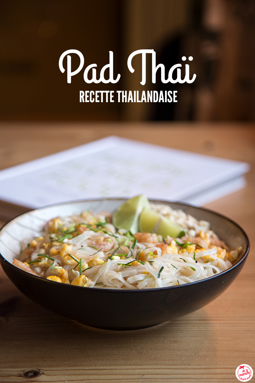 pad thai crevette