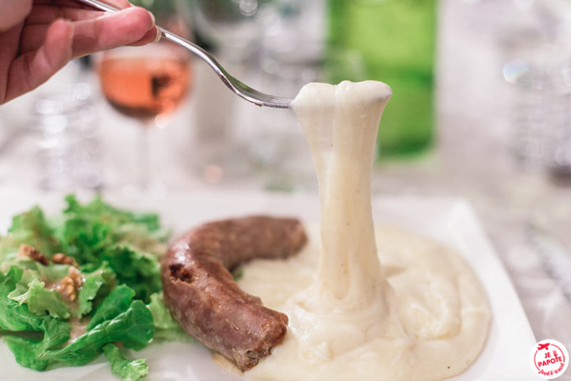 aligot saucisse