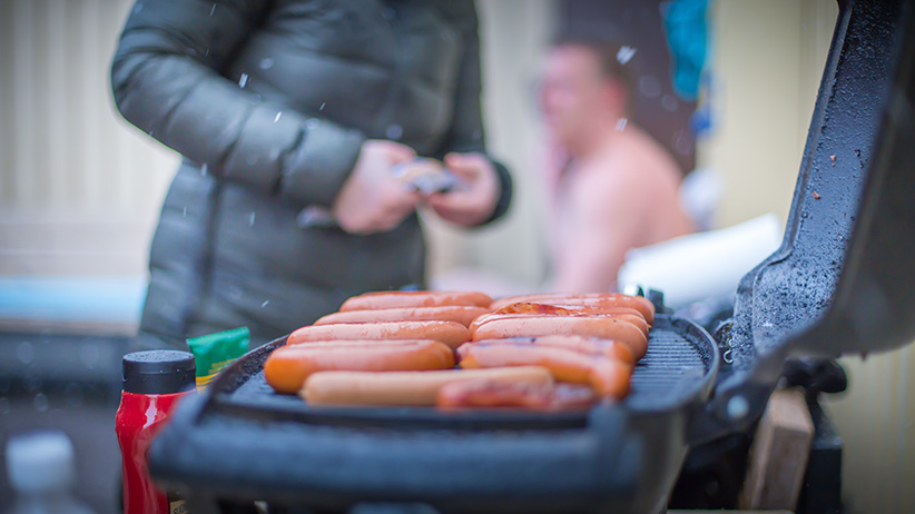 barbecue sauna Finlande