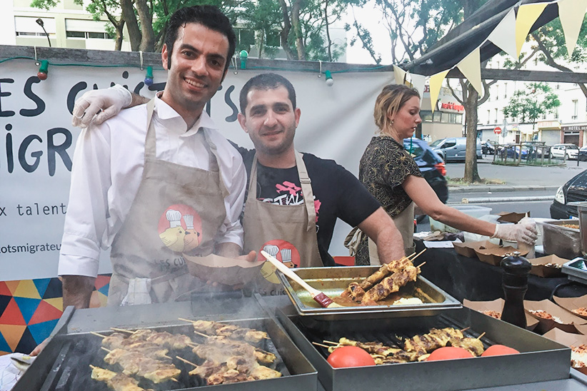 chef iranien réfugié