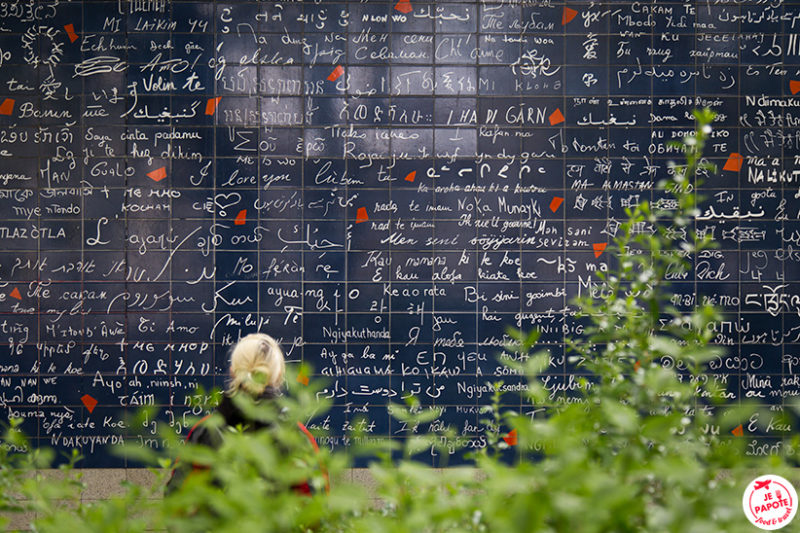 Le mur des Je t'aime