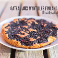 gateau aux myrtilles