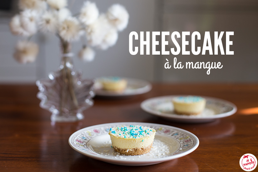 Cheesecake à la mangue