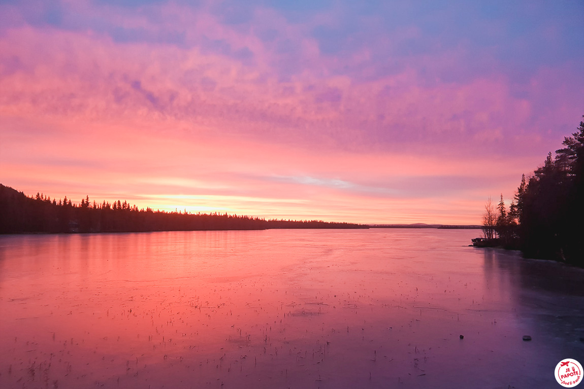 lac gelé