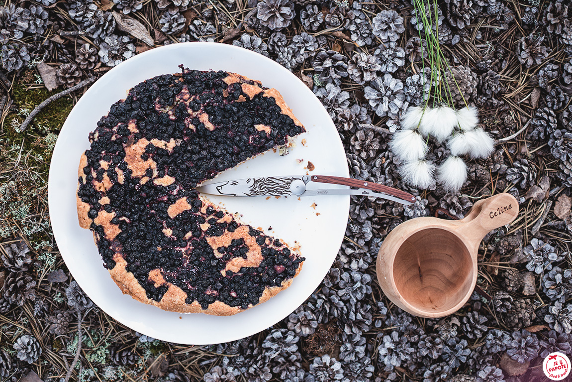 Tarte aux myrtilles