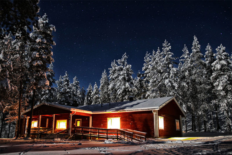 lodge laponie finlandaise
