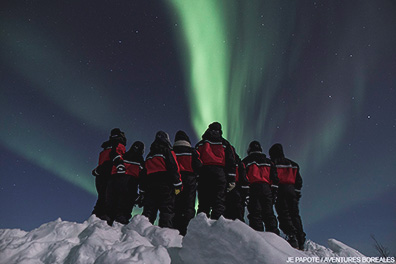 voyage aurores boreales