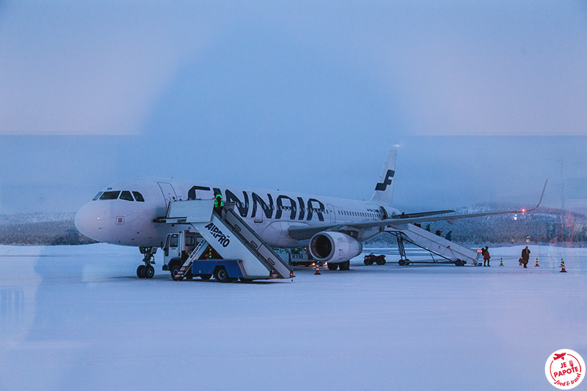 voyage en laponie avion