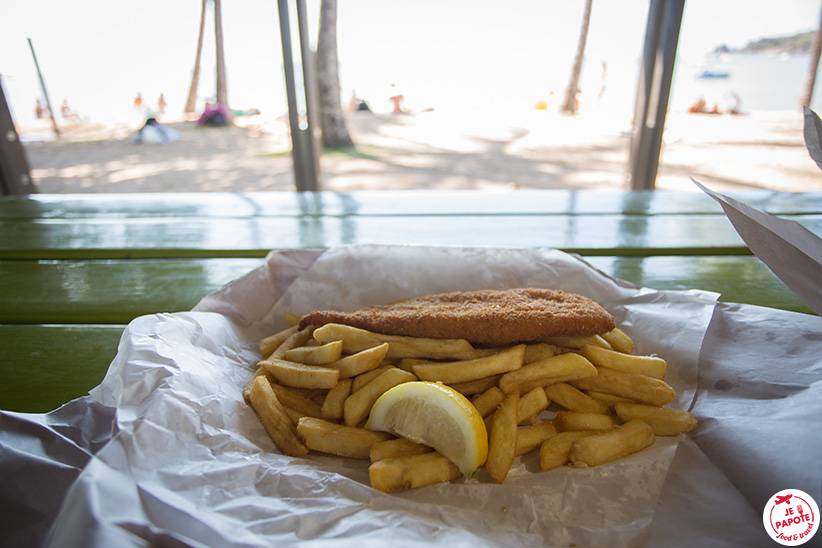 fish & chips à Magnetic Island