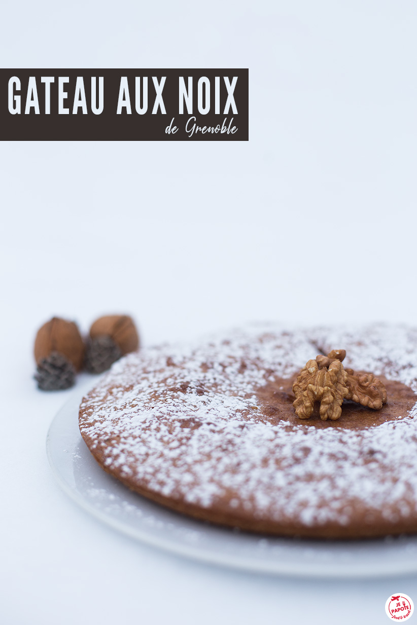 recette gateau aux noix de grenoble