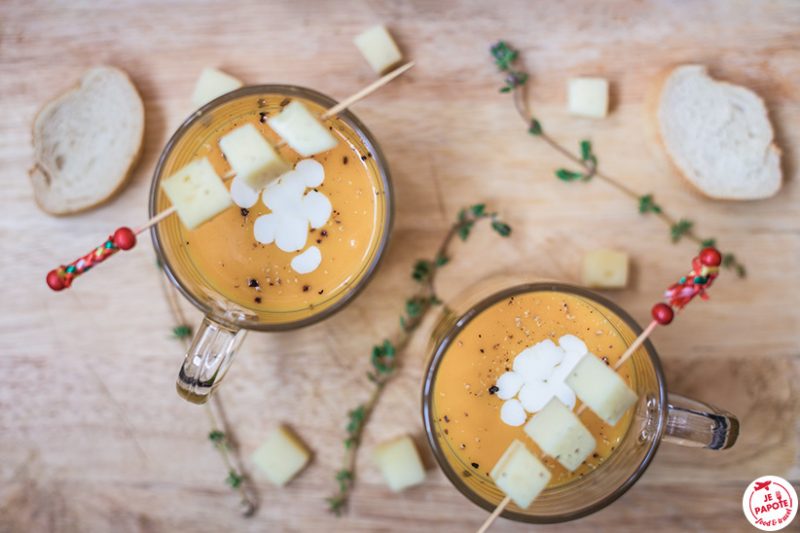 Velouté de légumes tomme de savoie