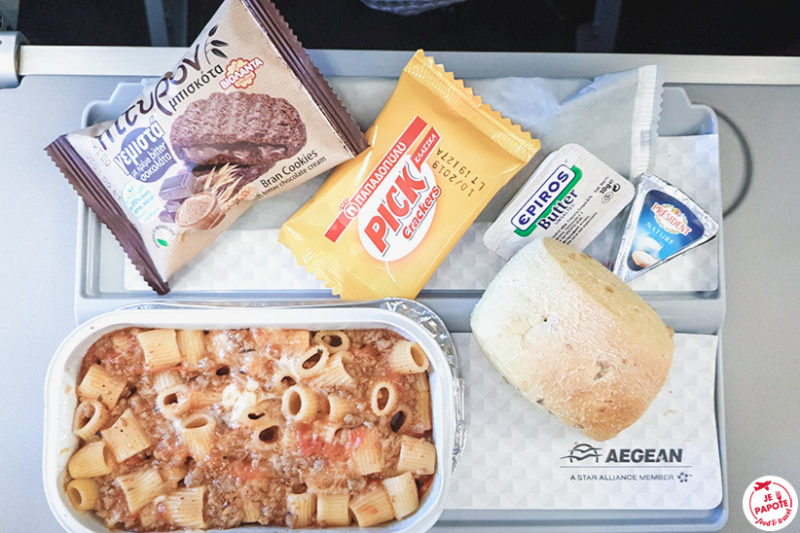 aegean airlines repas