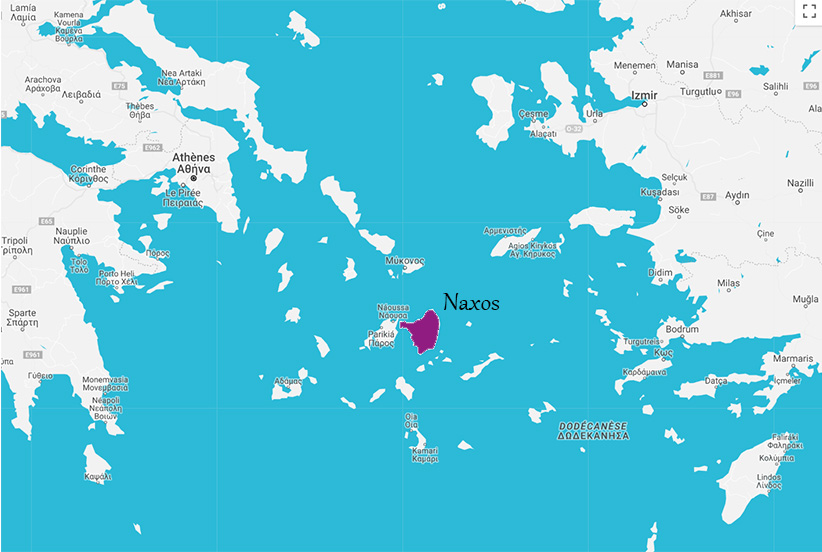 carte Naxos carte Naxos