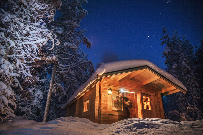 chalet laponie suedoise