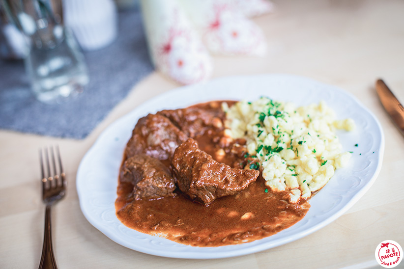 goulash boeuf spaetzle