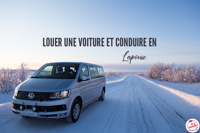 louer voiture conduire laponie