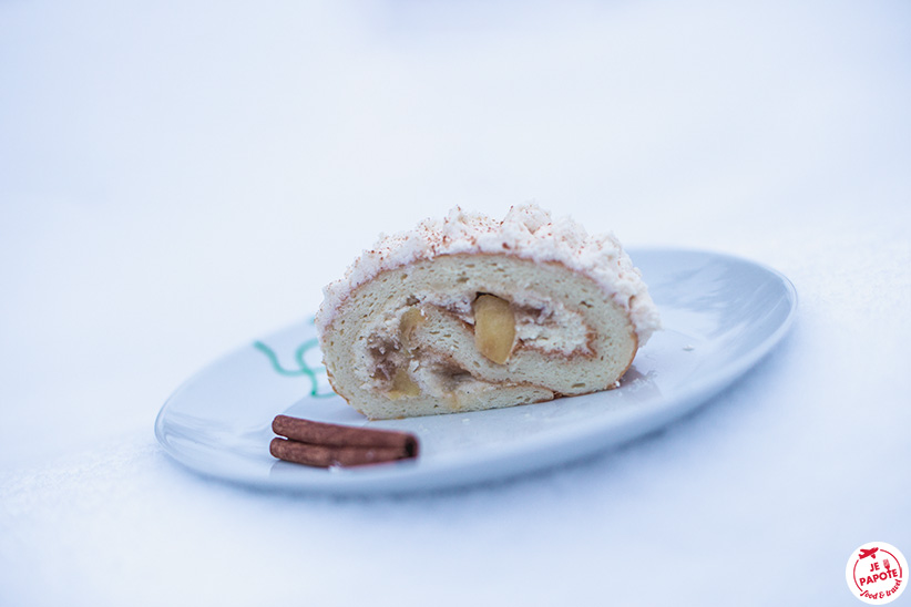 buche biscuit roulé japonais