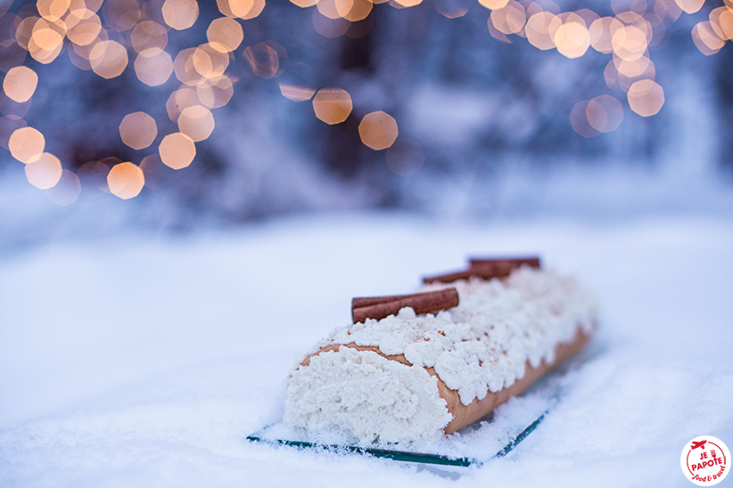 buche pomme cannelle