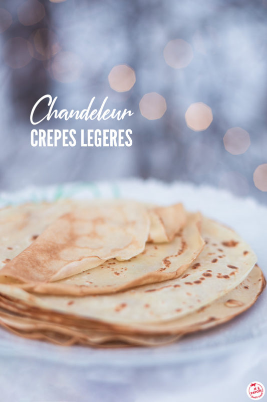 recette pate à crepes legere