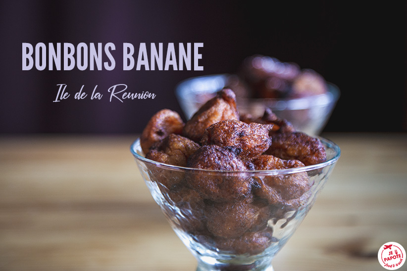 bonbons banane la reunion