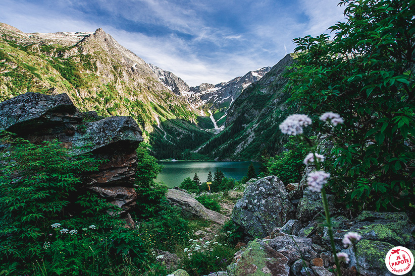 arrivée lac du lauvitel