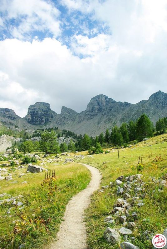 sentier lac d'allos