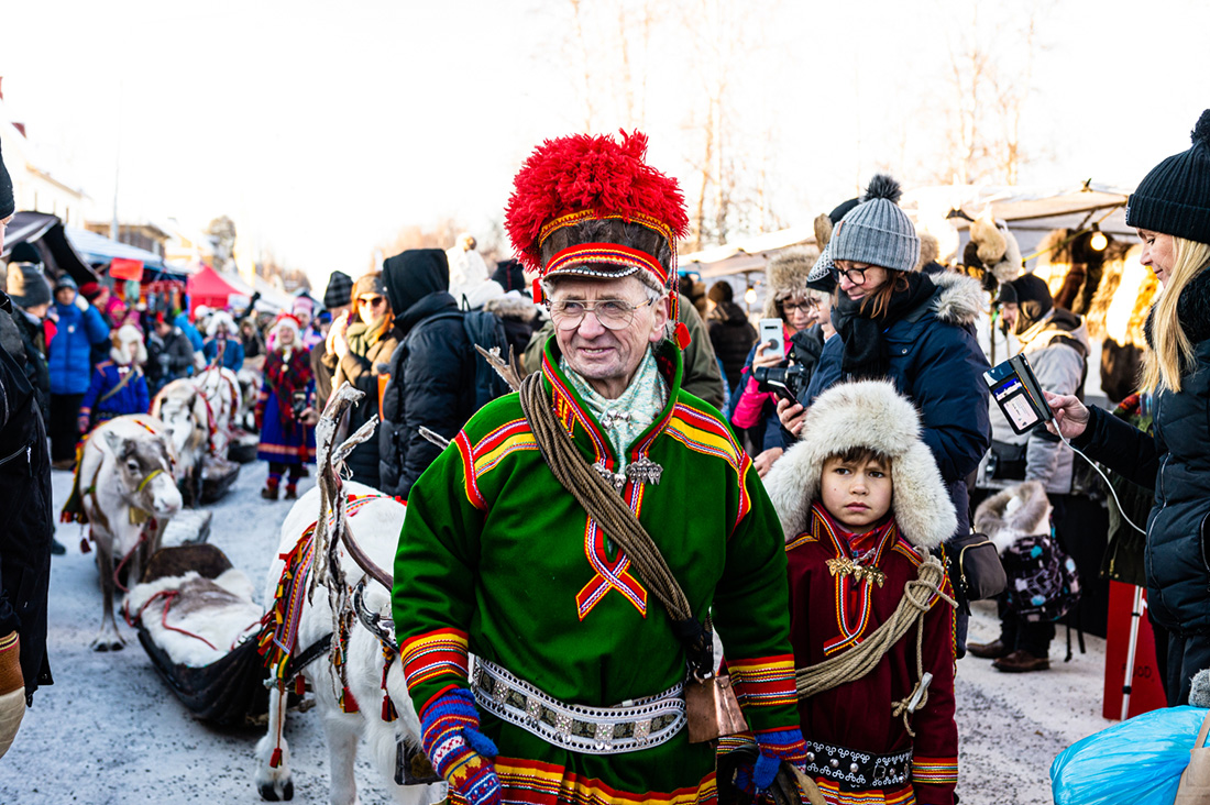 marché d'hiver jokkmokk