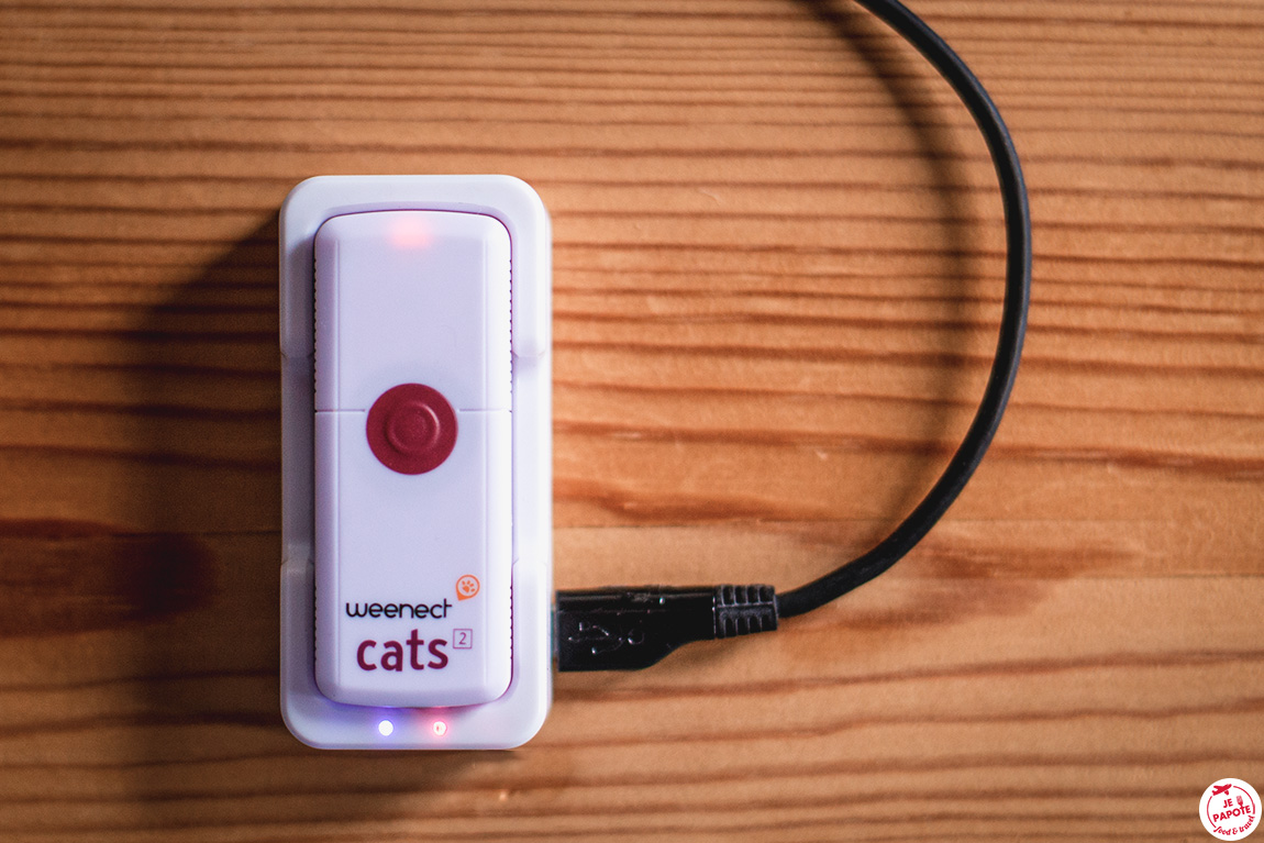 weenect cats 2 en charge