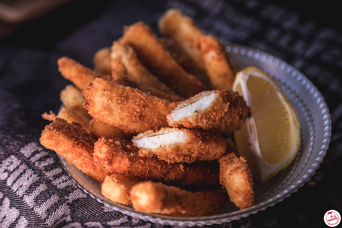 frites d'halloumi