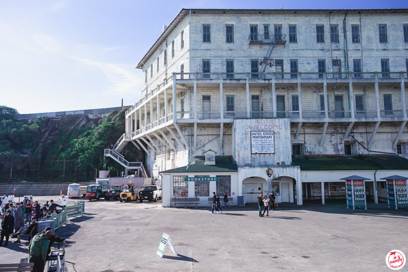 batiment arrivée ile alcatraz